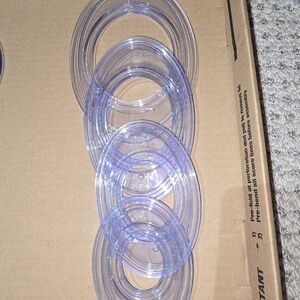 Clear Plastic Bowl Set